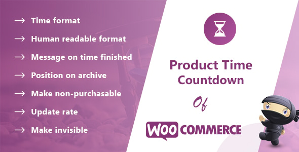 Télécharger Product Time Countdown Pro for WooCommerce